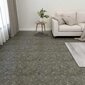 vidaXL iseliimuvad põrandaplaadid 55 tk, PVC, 5,11 m², hall цена и информация | Terrassipõrandad | kaup24.ee