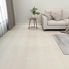 vidaXL iseliimuvad põrandaplaadid 55 tk, PVC, 5,11 m², beež hind ja info | Terrassipõrandad | kaup24.ee