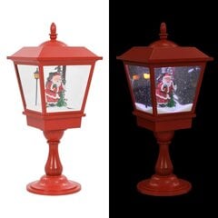 vidaXL alusel jõululamp jõuluvanaga, 64 cm, LED цена и информация | Праздничные декорации | kaup24.ee