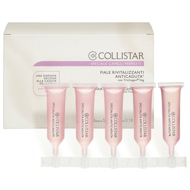 Collistar juuste väljalangemise vastu taaselustavad viaalid, 15 x 5 ml цена и информация | Maskid, õlid, seerumid | kaup24.ee