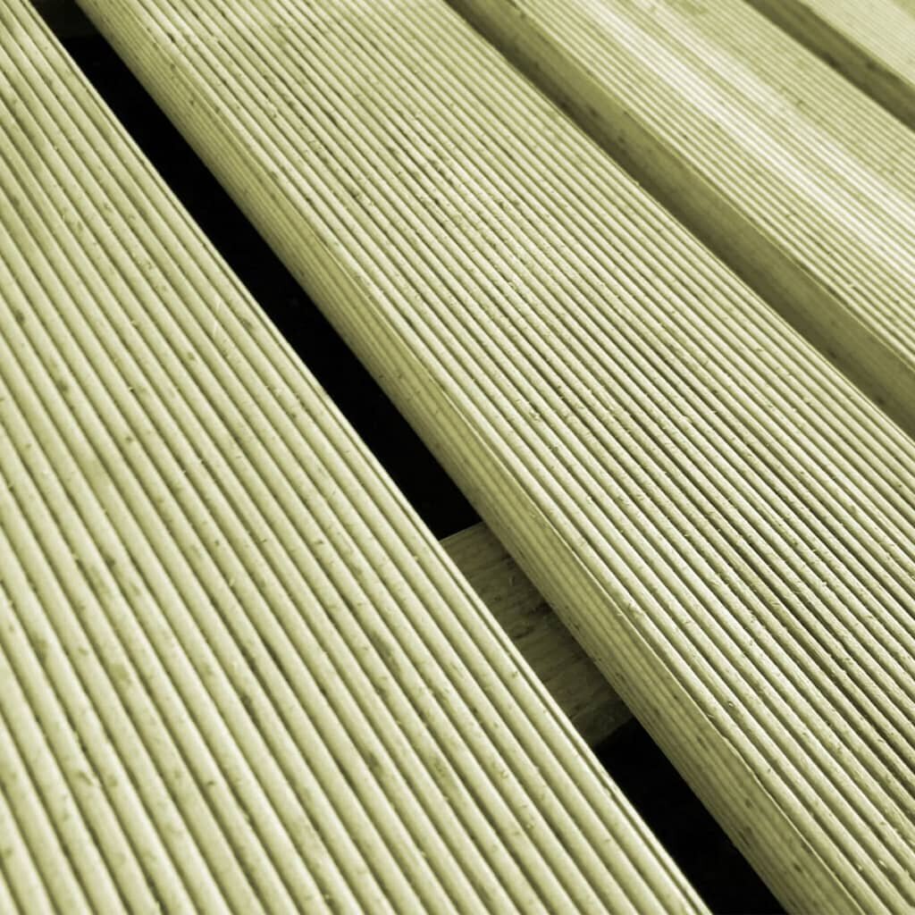 vidaXL 12 tk terrassiplaadid, 50 x 50 cm, puit, roheline hind ja info | Terrassipõrandad | kaup24.ee