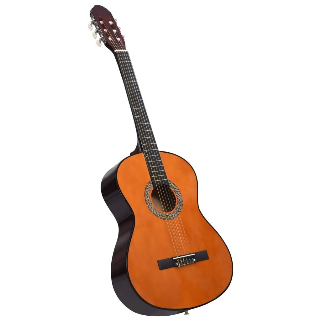 vidaXL klassikaline kitarr algajatele 4/4 39" Ameerika pärn hind ja info | Kitarrid | kaup24.ee