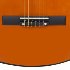 vidaXL klassikaline kitarr algajatele ja lastele 1/2 34" Ameerika pärn цена и информация | Гитары | kaup24.ee