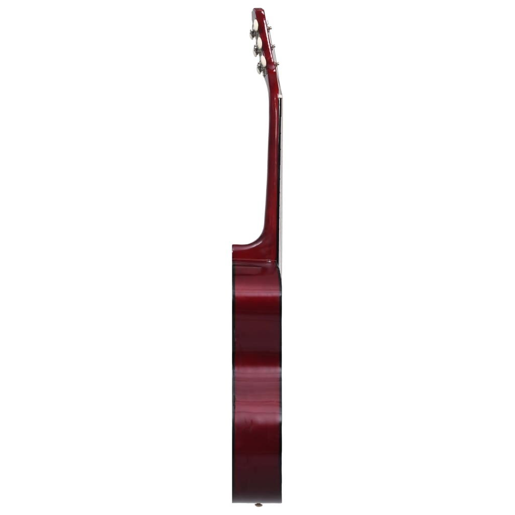 vidaXL Western akustiline kitarr 6 keelega, 38'', Ameerika pärn hind ja info | Kitarrid | kaup24.ee