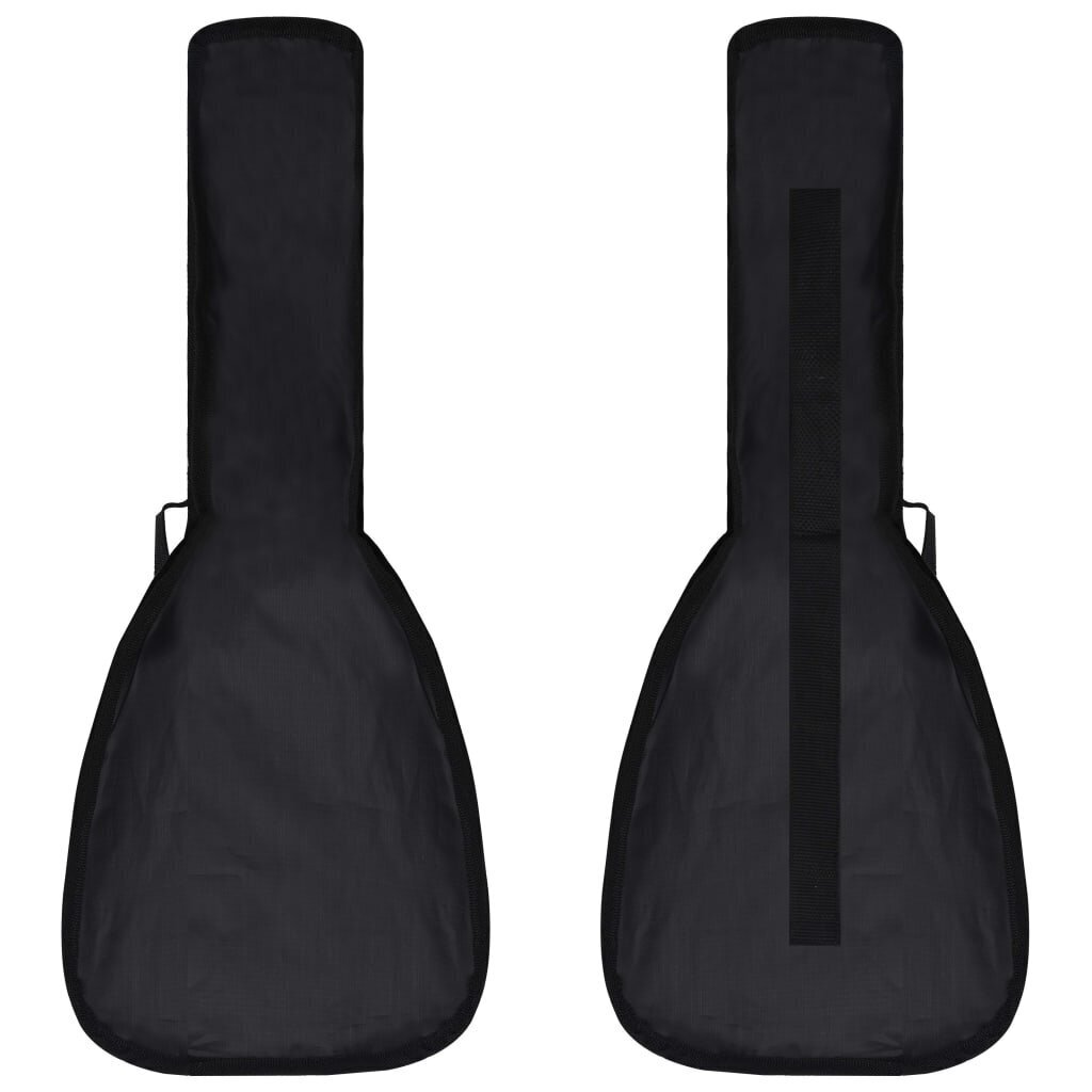 vidaXL sopran ukulele komplekt kotiga lastele must 21" hind ja info | Kitarrid | kaup24.ee