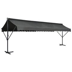 vidaXL iseseisev varikatus 600 x 300 cm, antratsiithall hind ja info | Varikatused ja aiapaviljonid | kaup24.ee