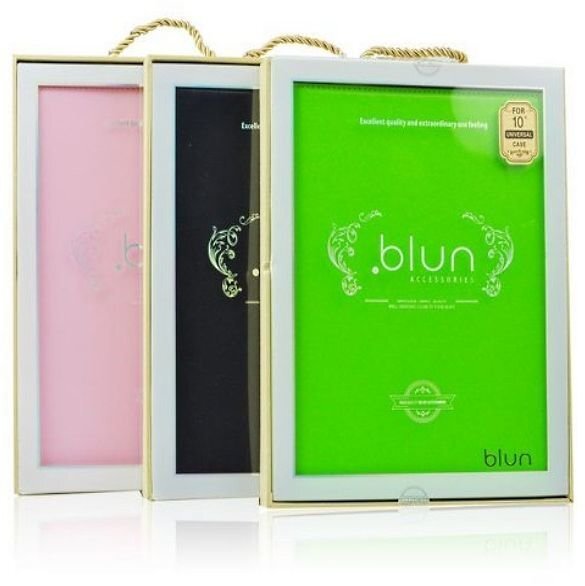 Kaitseümbris Blun sobib tahvelarvutitele 10", roosa цена и информация | Tahvelarvuti kaaned ja kotid | kaup24.ee