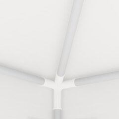 vidaXL professionaalne peotelk külgseintega, 2 x 2 m, valge 90 g/m² цена и информация | Беседки, навесы, тенты | kaup24.ee