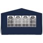 vidaXL professionaalne peotelk külgseintega, 4 x 6 m, sinine 90 g/m² hind ja info | Varikatused ja aiapaviljonid | kaup24.ee