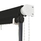 vidaXL kokkupandav varikatus LEDiga, 300 x 150 cm, antratsiithall hind ja info | Päikesevarjud, markiisid ja alused | kaup24.ee