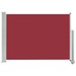 vidaXL lahtitõmmatav terrassi külgsein, 80 x 300 cm, punane hind ja info | Päikesevarjud, markiisid ja alused | kaup24.ee