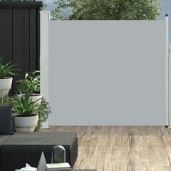vidaXL lahtitõmmatav terrassi külgsein, 170 x 300 cm, hall цена и информация | Зонты, маркизы, стойки | kaup24.ee