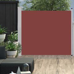 vidaXL lahtitõmmatav terrassi külgsein, 100 x 300 cm, pruun цена и информация | Зонты, маркизы, стойки | kaup24.ee