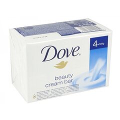 Мыло Dove Beauty, 4x100 г цена и информация | Мыло | kaup24.ee