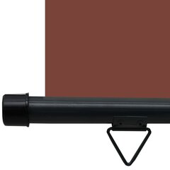 vidaXL rõdu külgsein, 60 x 250 cm, pruun hind ja info | Päikesevarjud, markiisid ja alused | kaup24.ee
