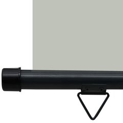 vidaXL rõdu külgsein, 160 x 250 cm, hall hind ja info | Päikesevarjud, markiisid ja alused | kaup24.ee
