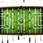 vidaXL lauajalgpalli laud, teras, 140 x 74,5 x 87,5 cm, 60 kg, pruun hind ja info | Lauamängud ja mõistatused | kaup24.ee