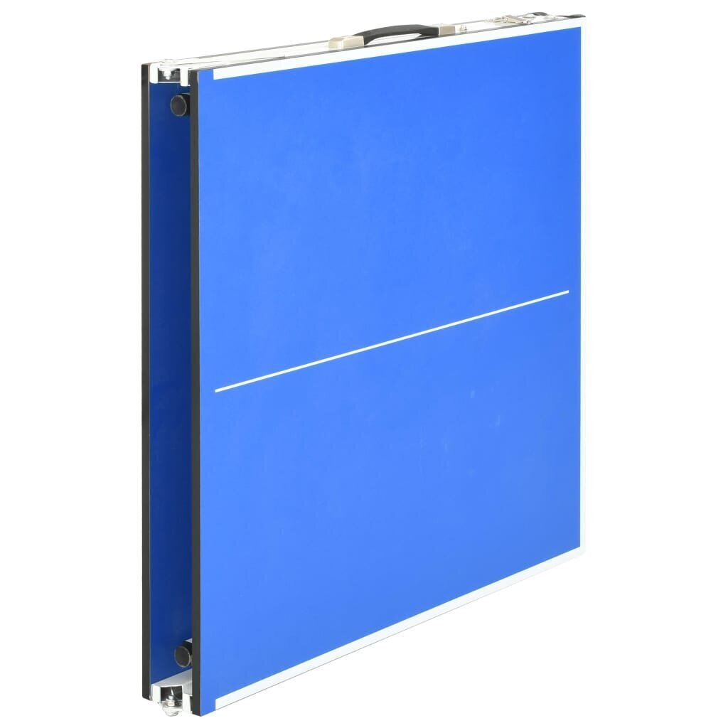 vidaXL 150 cm lauatennise laud võrguga 152 x 76 x 66 cm, sinine hind ja info | Lauamängud ja mõistatused | kaup24.ee