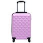 vidaXL kõvakattega kohver roosa ABS цена и информация | Kohvrid, reisikotid | kaup24.ee