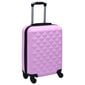 vidaXL kõvakattega kohver 2 tk roosa ABS цена и информация | Kohvrid, reisikotid | kaup24.ee