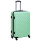 vidaXL kõvakattega kohver 2 tk mündiroheline ABS hind ja info | Kohvrid, reisikotid | kaup24.ee