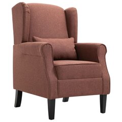 Кресло для отдыха, коричневое цена и информация | Кресла | kaup24.ee