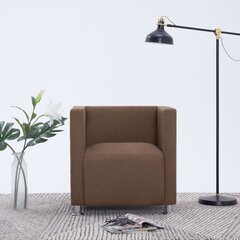Кресло, ткань, коричневое цена и информация | Кресла | kaup24.ee