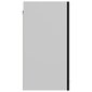 vidaXL seinakapp, must, 60 x 31 x 60, puitlaastplaat hind ja info | Köögikapid | kaup24.ee