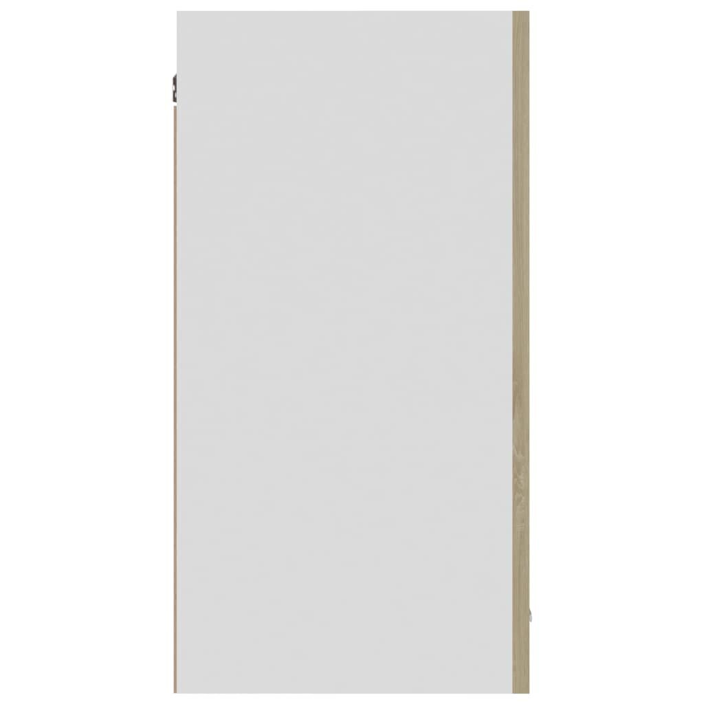 vidaXL seinakapp, Sonoma tamm, 80 x 31 x 60 cm, puitlaastplaat hind ja info | Köögikapid | kaup24.ee