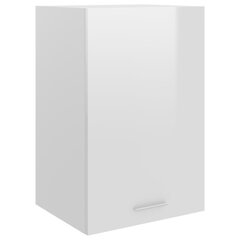 vidaXL köögikapp, kõrgläikega valge, 39,5 x 31 x 60 cm, puitlaastplaat hind ja info | Köögikapid | kaup24.ee