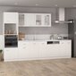 vidaXL köögikapp, valge, 40 x 31 x 60 cm, puitlaastplaat цена и информация | Köögikapid | kaup24.ee
