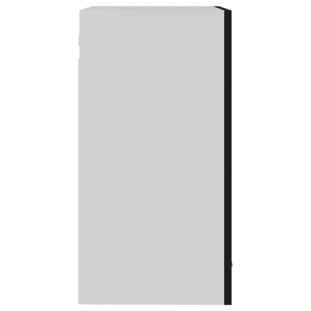 vidaXL köögikapp, must, 40 x 31 x 60 cm, puitlaastplaat hind ja info | Köögikapid | kaup24.ee