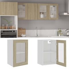 vidaXL köögikapp, Sonoma tamm, 40 x 31 x 60 cm, puitlaastplaat hind ja info | Köögikapid | kaup24.ee