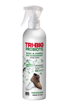 TRI-BIO Jalatsite ja kangadeodorant 210 ml hind ja info | Rõivaste ja jalatsite hooldus | kaup24.ee