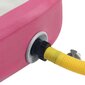 vidaXL täispumbatav võimlemismatt pumbaga 600x100x15 cm PVC roosa hind ja info | Joogamatid | kaup24.ee