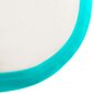 vidaXL täispumbatav võimlemismatt pumbaga 800x100x15 cm PVC roheline hind ja info | Joogamatid | kaup24.ee