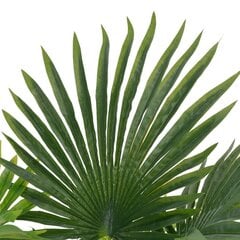 vidaXL kunsttaim palm lillepotiga 70 cm, roheline цена и информация | Искусственные цветы | kaup24.ee