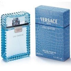 Meeste parfüüm Man Eau Fraiche Versace EDT: Maht - 100 ml hind ja info | Meeste parfüümid | kaup24.ee