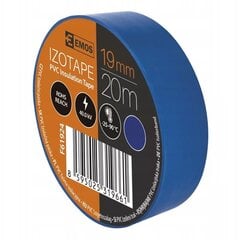 PVC isoleerteip IZOTAPE E 19/20 sinine hind ja info | Käsitööriistad | kaup24.ee