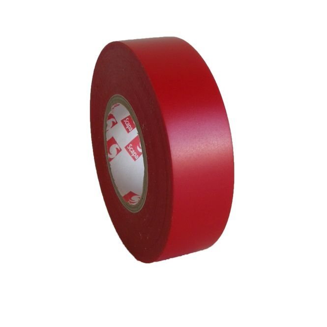 PVC isoleerteip SCAPA 15/10 punane (2701) hind ja info | Käsitööriistad | kaup24.ee