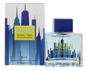 Antonio Banderas Urban Seduction Blue EDT для мужчин 100 мл цена и информация | Мужские духи | kaup24.ee