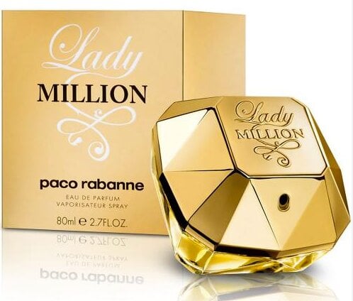 Naiste parfüüm Lady Million Paco Rabanne EDP: Maht - 80 ml hind ja info | Naiste parfüümid | kaup24.ee