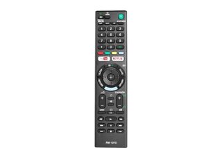 HQ LXP1370 TV remote control LCD/LED SONY RM-L1370 3D NETFLIX YOUTUBE Black цена и информация | Аксессуары для Smart TV | kaup24.ee