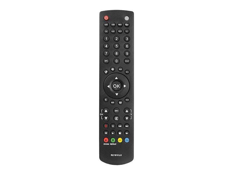 HQ LXP104 TV remote control VESTEL,FUNAI,SHARP,ORION,TOSHIBA Black цена и информация | Smart TV tarvikud | kaup24.ee