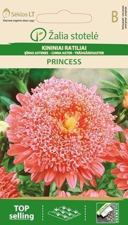Hiina aster Princess, roosa цена и информация | Lilleseemned | kaup24.ee
