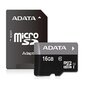 ADATA Premier UHS-I 16 GB, MicroSDHC, Fl hind ja info | Mobiiltelefonide mälukaardid | kaup24.ee