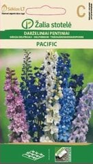 Дельфиниум садовый Pacific цена и информация | Семена цветов | kaup24.ee