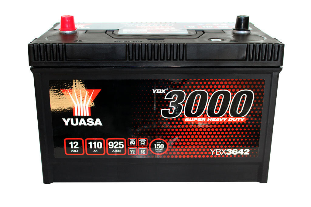 Aku YUASA SHD 110Ah 12V hind ja info | Akud | kaup24.ee