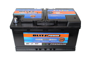 Аккумулятор BLITZ 100Ач 12В, левый цена и информация | Аккумуляторы | kaup24.ee