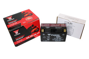 Аккумулятор для мотоцикла Yuasa 12В 6.5Ач YT7 B-BS цена и информация | Аккумуляторы | kaup24.ee